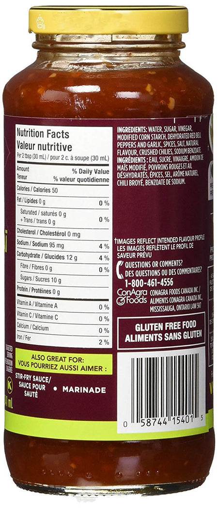 VH Spicy Thai Chili Dipping Sauce, 341ml/11.5oz, Jar, {Imported from Canada}