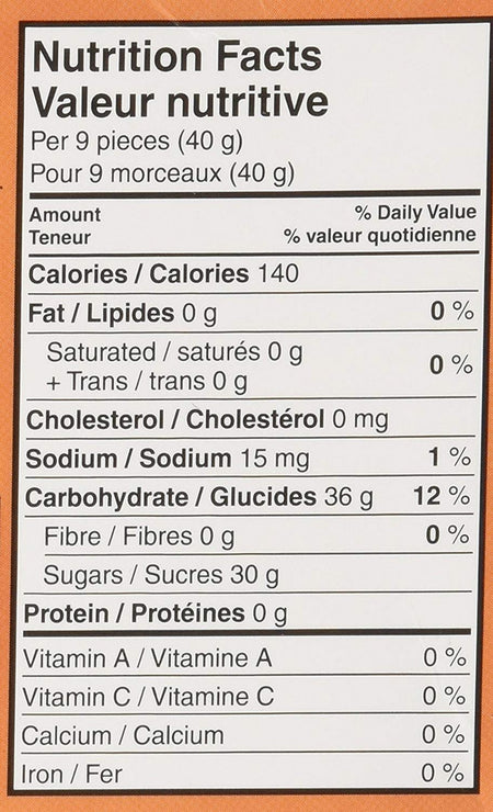 Maynards Fuzzy Peach Candy Boxes, 100g/3.5oz, 12pk {Imported from Canada}