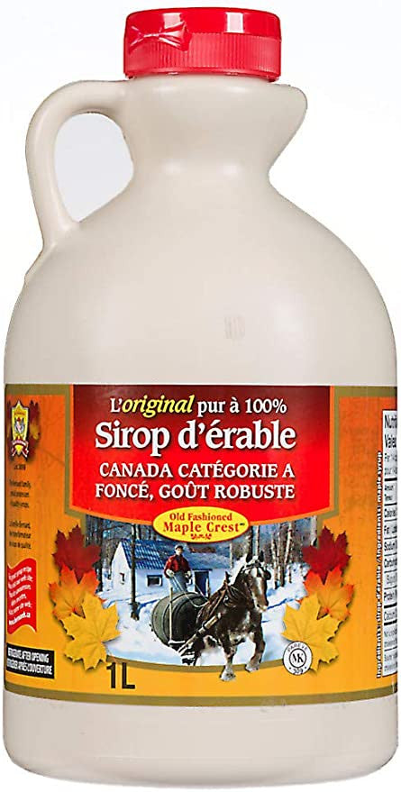 L B Maple Treat, Maple Syrup, Grade A, Amber, 4 Litre/1.06 Gallon Jug, {Imported from Canada}