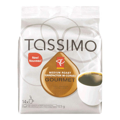 President's Choice Tassimo, Medium Roast,4.3oz/123g,{Imported from Canada}