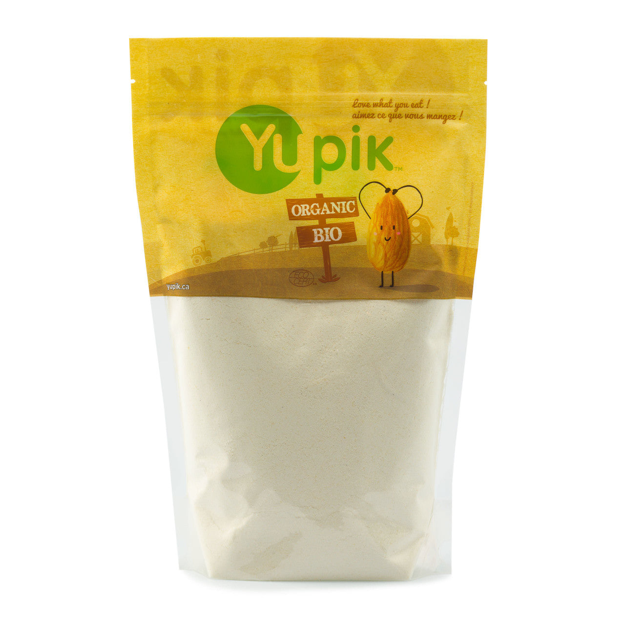 Yupik Organic Coconut Flour, 1Kg/2.2lbs. {Imported from Canada}