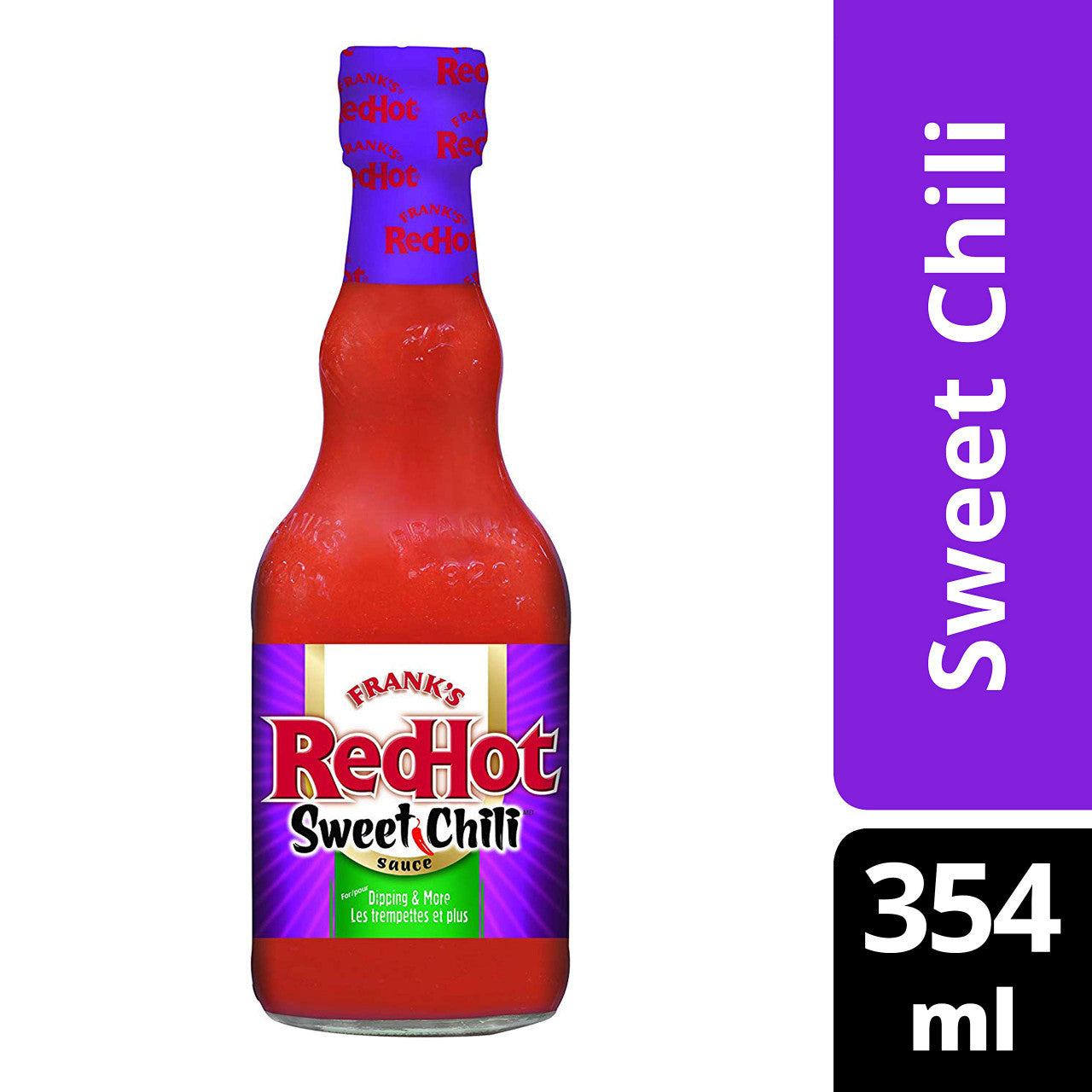 Frank's RedHot, Hot Sauce, Sweet Chili, 354ml/12 oz., (Imported from Canada)