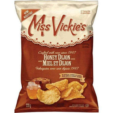 Miss Vickies Kettle Cooked Honey Dijon, 220g/7.8oz, (Imported from Canada)