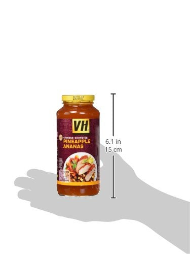 VH Pineapple Cooking Sauce, 341ml/11.5oz., Jar, {Imported from Canada}
