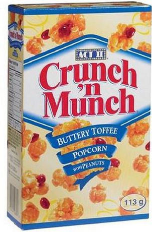 Crunch n Munch Buttery Toffee & Peanuts Ready-to-Eat Popcorn {Canadian}