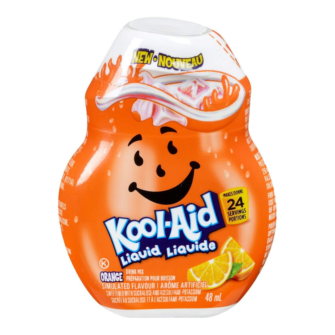 Kool-Aid Orange Liquid Drink Mix, 48mL/1.6 fl.oz., {Imported from Canada}