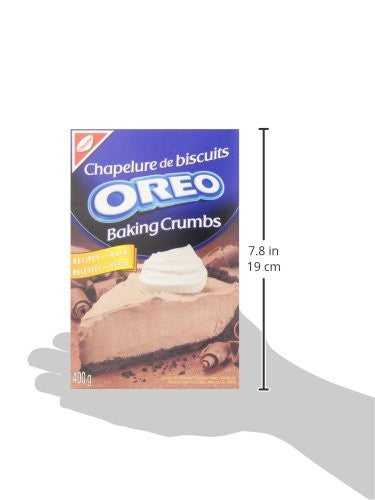 Oreo Baking Crumbs 400 Gram/14.10 Ounces {Imported from Canada}