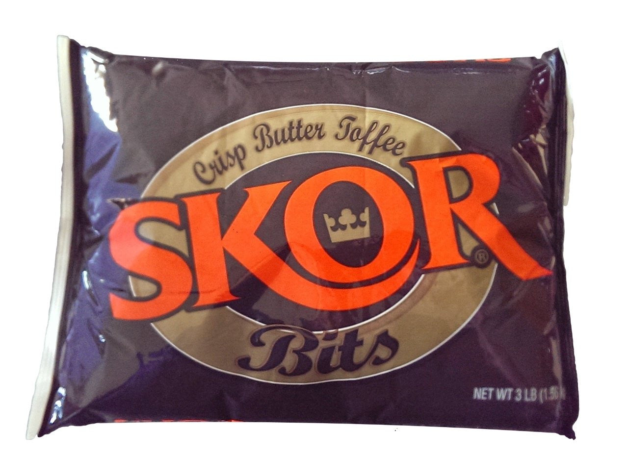Hershey Skor Toffee bits, 1.36kg/3 lbs., {Imported from Canada}