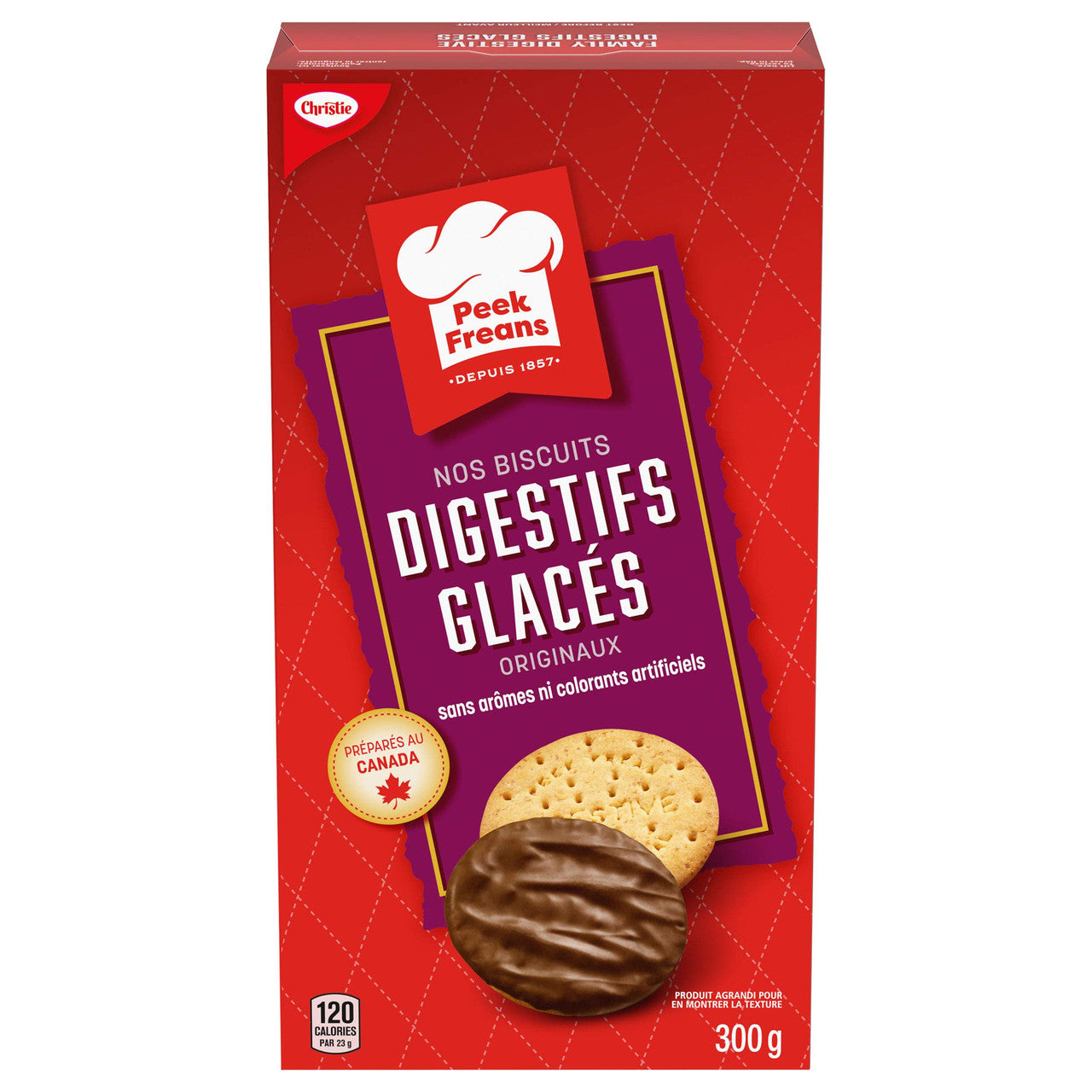 Christie Peek Frean Family Digestive cookies, 300g/10.6oz.(Imported from Canada)