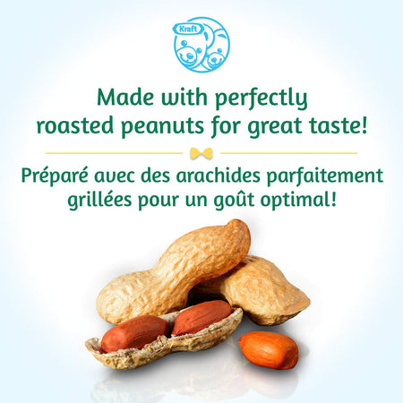 Kraft Smooth Light (25%less Fat) Peanut Butter 500g/17.6 oz.,{Canadian}