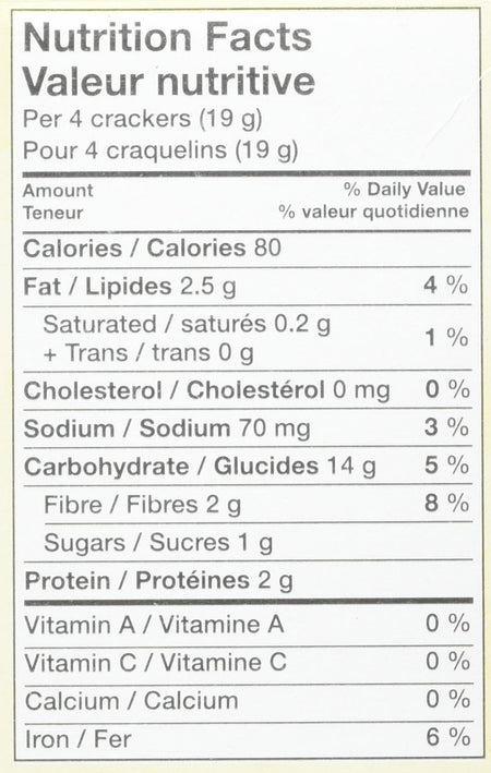Christie Triscuit Crackers, Fig & Honey Flavoured, 200g, (Imported from Canada)