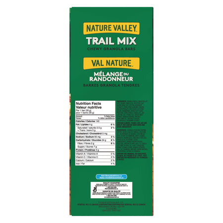 Nature Valley Fruit Nut Chewy Trail Mix, 32pk, 1.12kg/2.5lbs {Imported from Canada}