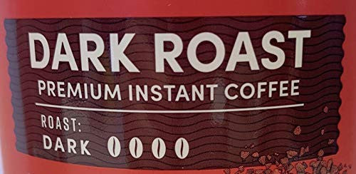 Tim HORTONS Premium Dark Roast Instant Coffee - (2) x 100g/3.5 oz. Jars {Imported from Canada}