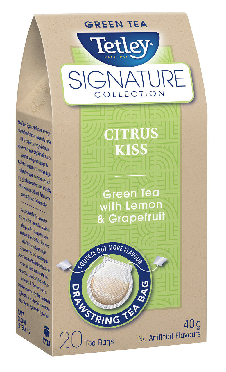 Tetley Tea Signature Collection - Citrus Kiss -  (20pk) {Imported from Canada}