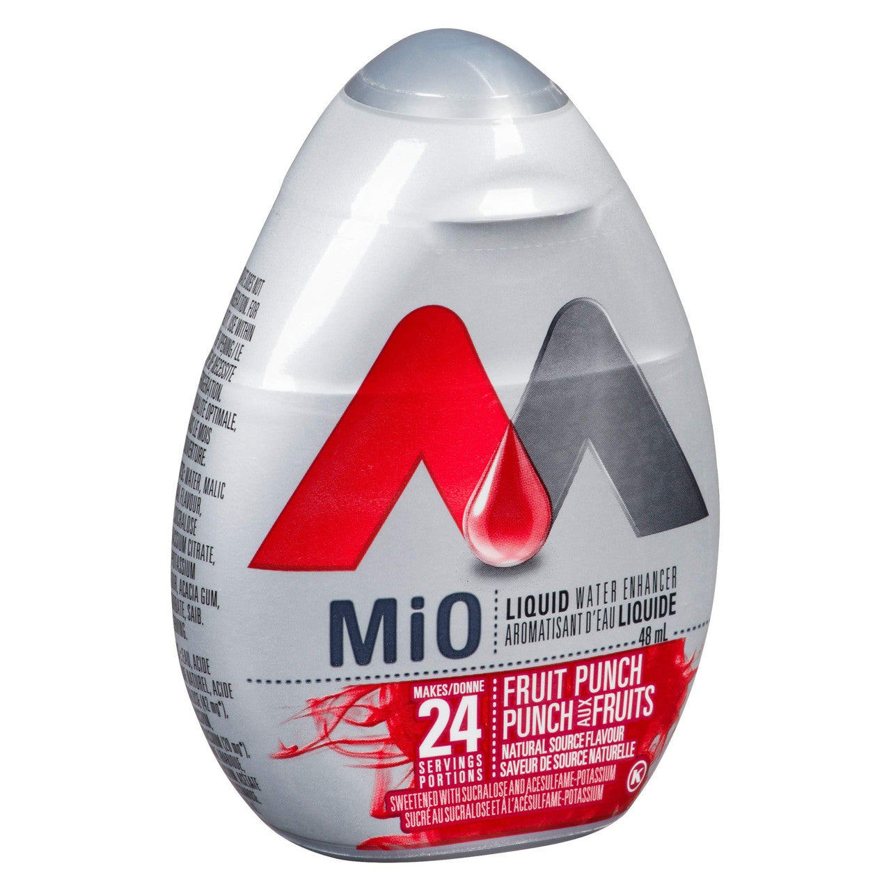 MiO Fruit Punch Liquid Water Enhancer, 48ml/1.62oz, (12pk) (Imported from Canada)