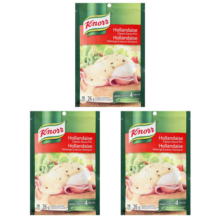 Knorr Classic Sauce Mix, Hollandaise, 26g/.9 oz., (3 Pack) {Imported from Canada}