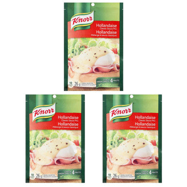 Knorr Classic Sauce Mix, Hollandaise, 26g/.9 oz., (3 Pack) {Imported from Canada}