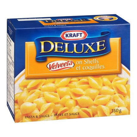 KRAFT Deluxe Velveeta & Shells Pasta Kit 350g/12.3 oz {Imported from Canada}
