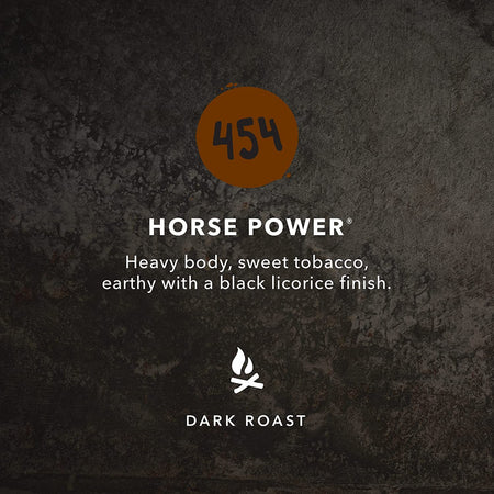 Kicking Horse Ground Coffee 454 Horse Power Dark Roast 284g/10 oz. {Imported from Canada}