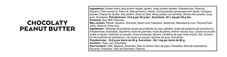 Atkins Protein Bars, Chocolaty Peanut Butter, 2g Sugar, 5-Count, {Imported from Canada}