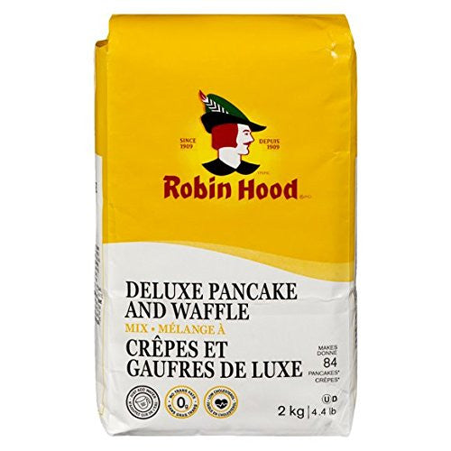 Robin Hood Pancake and Waffle Mix, 2 Kg/4.4 lbs., - {Imported from Canada}