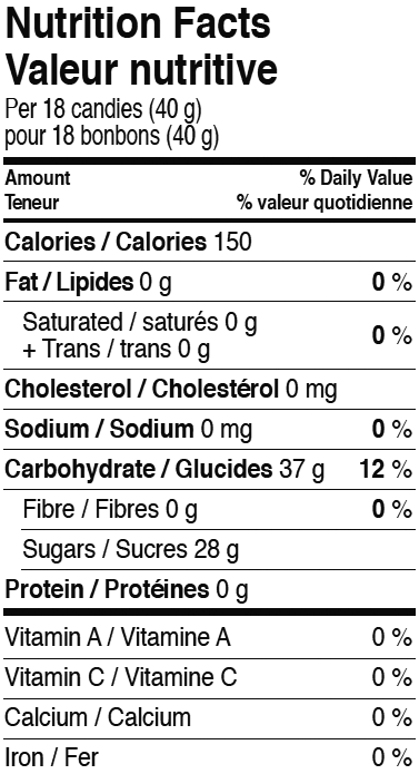 Kerr's Classic Jelly Beans, 180g/6.3oz., 14pk, {Imported from Canada}