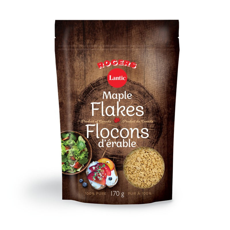 Rogers 100% Pure Maple Flakes, 170g/6oz. (Imported from Canada)