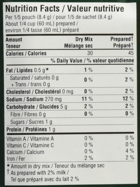 Knorr Four Pepper Classic Sauce Mix 41g/1.4 oz.,(12pk) {Imported from Canada}