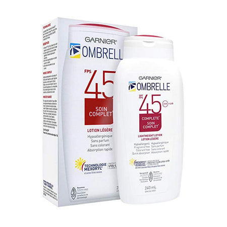 L'Oreal Ombrelle Sunscreen SPF 45 w/ MEXORYL LARGE 8 oz size Blocks UVA & UVB