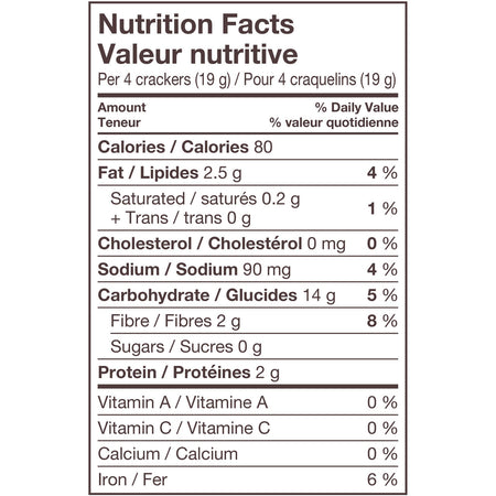 Christie TRISCUIT Roasted Garlic Crackers, 200g/7.1 oz., {Imported from Canada}
