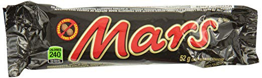 Mars Chocolate Bars - 48pk x 52g - {Imported From Canada}