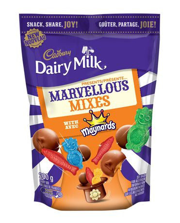 Cadbury Dairy Milk Marvellous Mixes Snack Mix Maynards 200g/7oz (Imported from Canada)