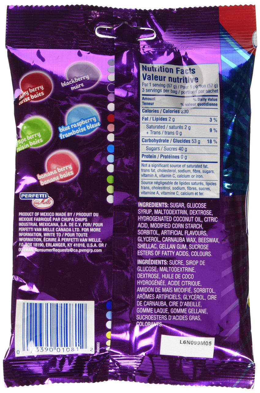 Airheads Bites Berries 170g/5.99 Ounces {Imported from Canada}