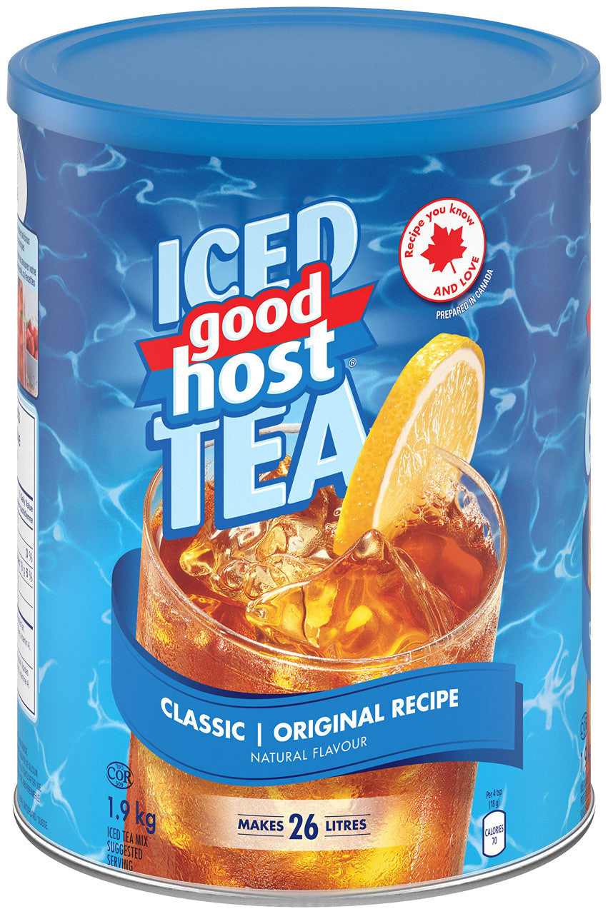 Goodhost Classic Original Iced Tea Canister, 1.9 kg/4.2lbs.,(Imported from Canada)
