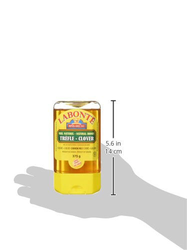 Labonte Clover Liquid Honey 375g/13.2 oz {Imported from Canada}