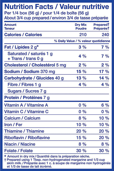 Kraft Dinner Original Macaroni & Cheese 225g x (12pk) {Imported from Canada}