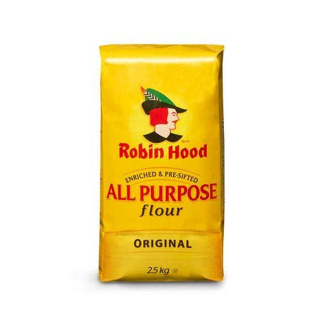 Robin Hood All Purpose Original Flour, 2.5KG/5.5lbs., {Imported From Canada}