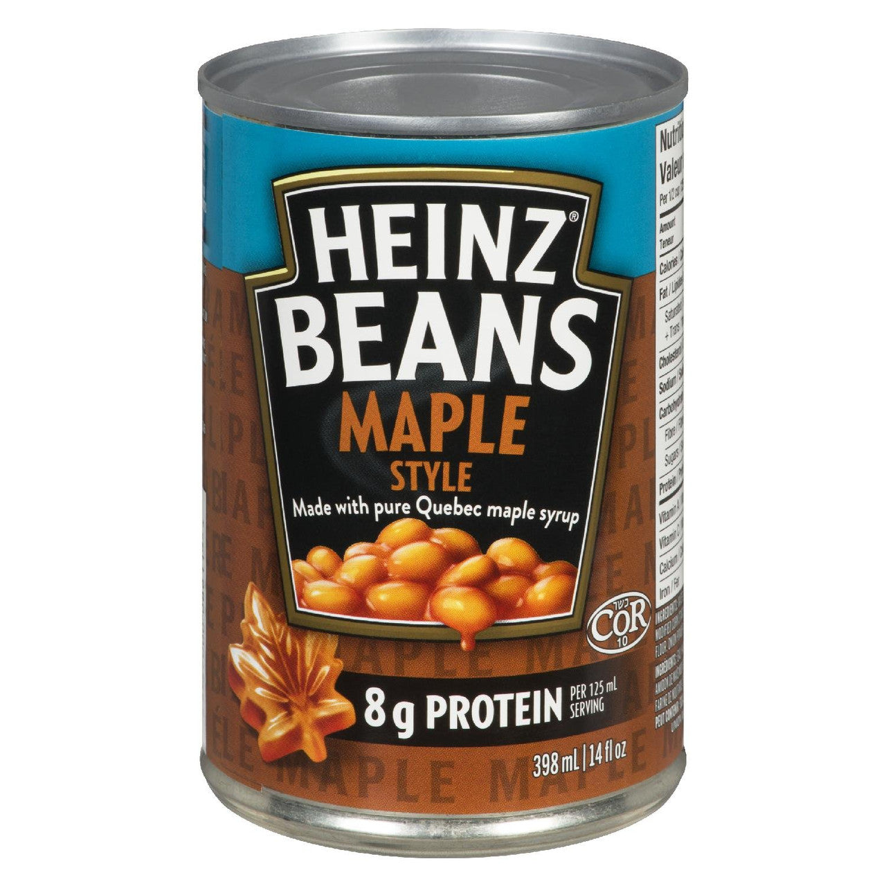 Heinz Maple Style Beans, 398ml/14oz,. (24pk) {Imported from Canada}