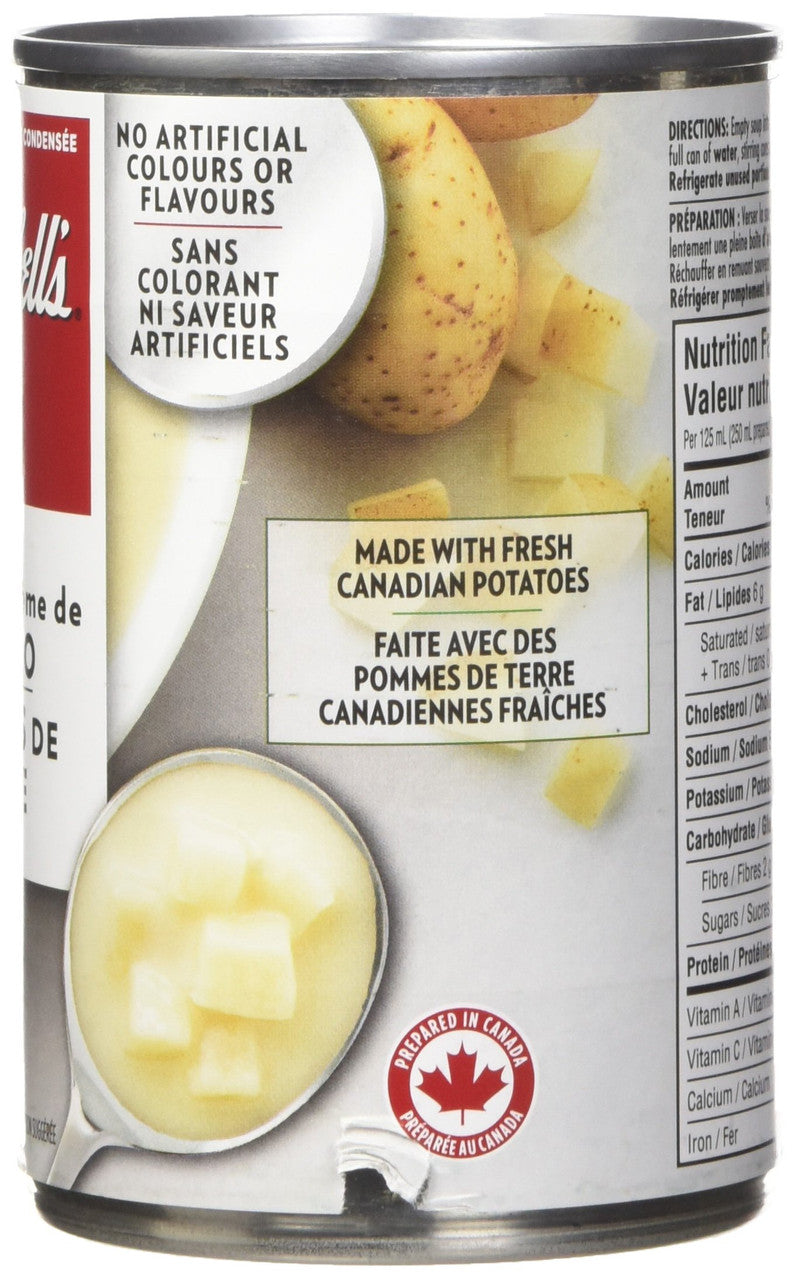 Campbell's Cream of Potato Soup, 284ml/9.6oz., (Imported from Canada)