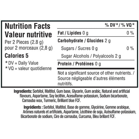 Excel White Spearmint, Teeth Whitening, Sugar Free Chewing Gum, Multipack, 3 Packs, 18 Pellets Per Pack, Multi