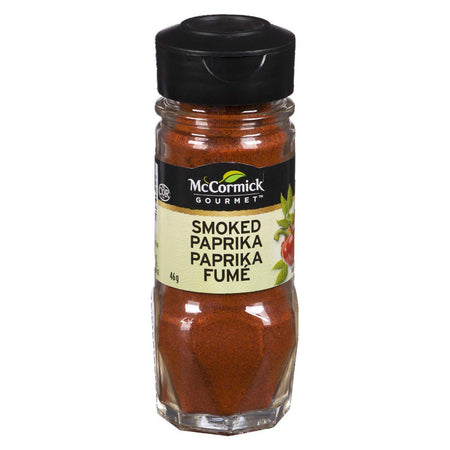 McCormick Gourmet, Natural Herbs & Spices, Smoked Paprika, 46g/1.6 oz., {Imported from Canada}