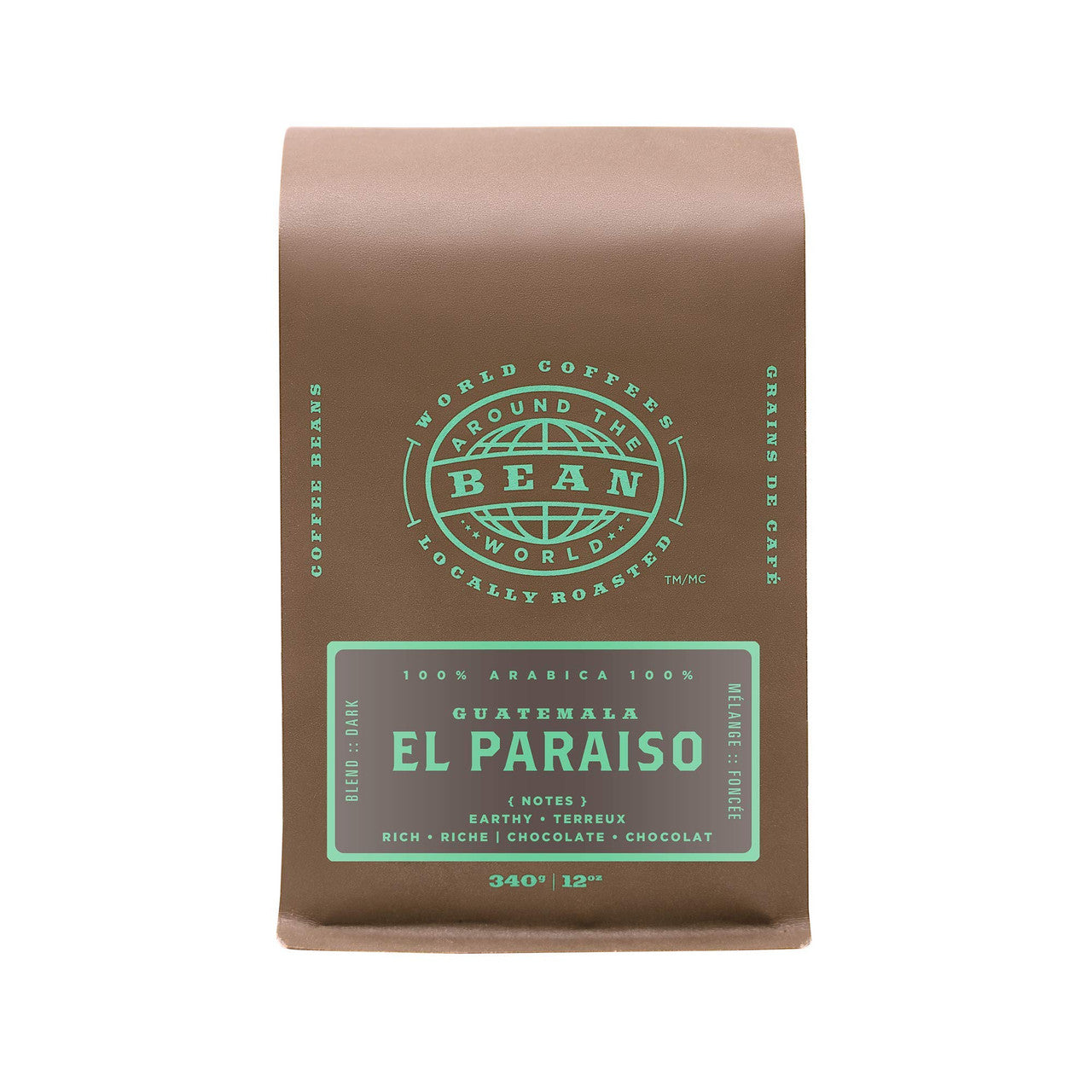 Bean Around The World Coffees El Paraiso Coffee, 400g/12 oz., {Imported from Canada}