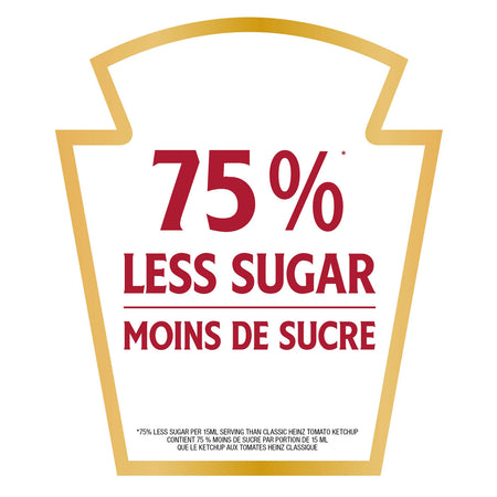 HEINZ Ketchup No Sugar Added, 750ml, 25.4oz., (12 pack) {Imported from Canada}