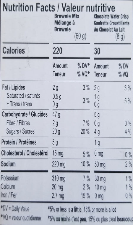 Cast Iron Skillet Kit Kat Brownie Baking Kit, 76g/2.7oz., {Imported from Canada}