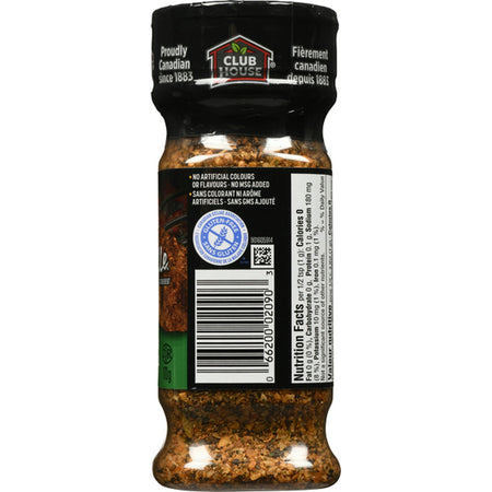 Club House La Grille Montreal Chicken Spice, 6 x 170g/6oz Back side