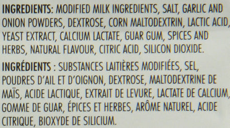 Club House Ranch Style Dressing & Dip Mix, 28g/1oz., Sachet Ingredients