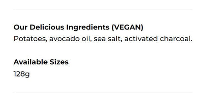 Hardbite Black Sea Salt baked in Avocado Oil Chips, 128g/4.5 oz., {Imported from Canada}