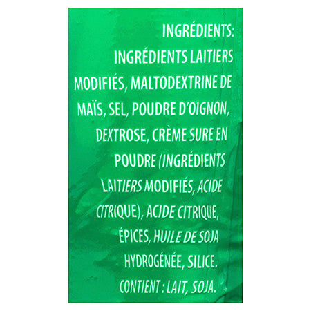 Kernels Sour Cream and Onion Popcorn Seasoning 100g Ingredients In French