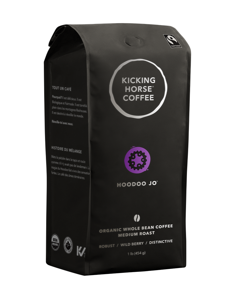 Kicking Horse, Hoodoo Jo ,Whole Bean Coffee, 1lb {Imported from Canada}