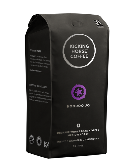 Kicking Horse, Hoodoo Jo ,Whole Bean Coffee, 1lb {Imported from Canada}